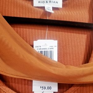 Rio & Rian Orange top